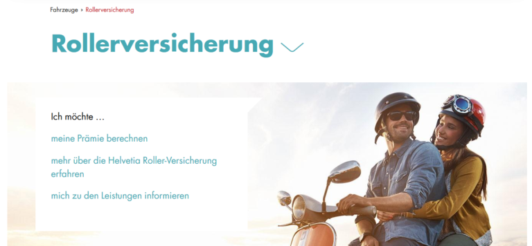 Helvetia Rollerversicherung 09/2023 | Testbericht & Erfahrungen